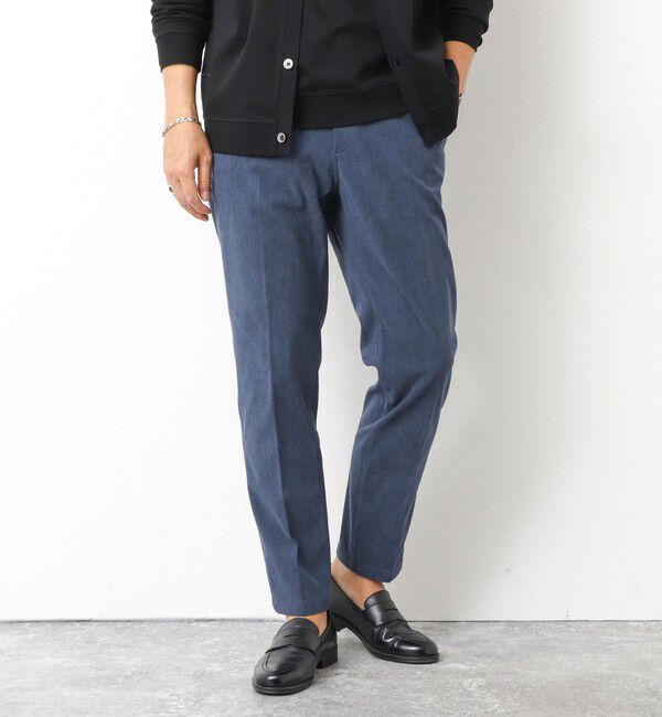 NOLLEY'S goodman「《ビジカジ/セットアップ対応》トリコットコーデュロイ ストレッチ イージーPT 25AW」|チノ|