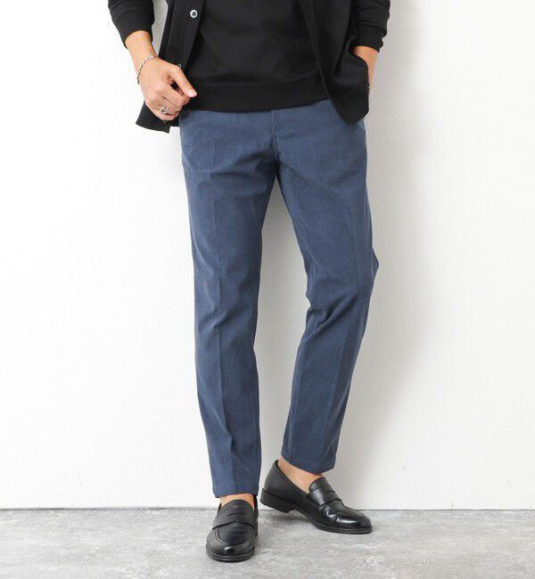 NOLLEY'S goodman「《ビジカジ/セットアップ対応》トリコットコーデュロイ ストレッチ イージーPT 25AW」|チノ|