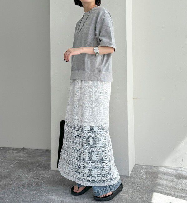 fredy emue「レースタイトスカート」|タイト|