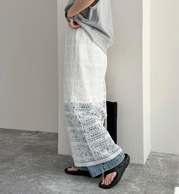 fredy emue「レースタイトスカート」|タイト|