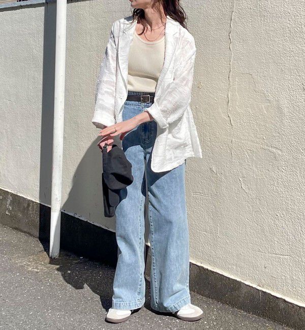 fredy emue「シアージャガードシャツジャケット」|テーラードジャケット|