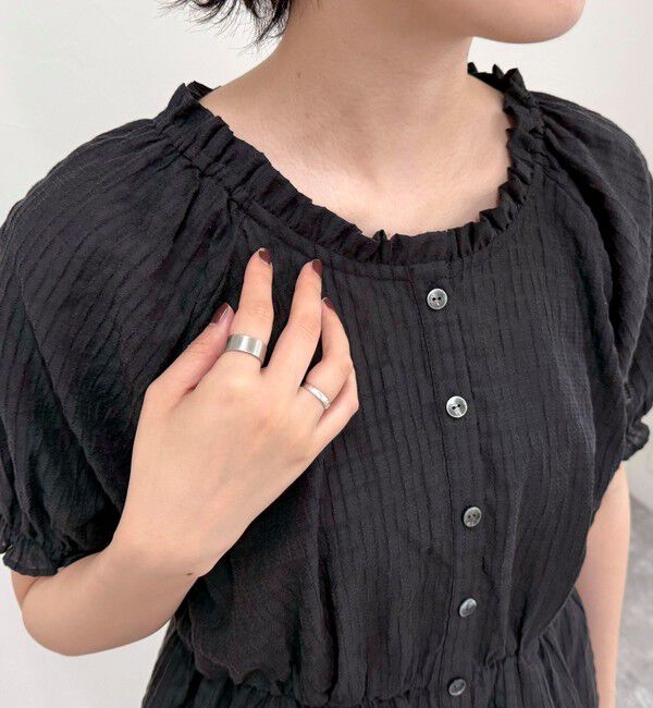 fredy emue「クロップドペプラムブラウス」|シャツ・ブラウス|