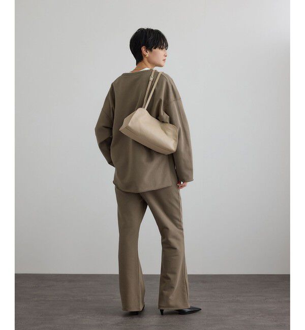 SALON adam et rope'「【WEB限定】【WS（ドゥーブル）】ナチュラルレザーロングハンドルバッグ」|ハンドバッグ|