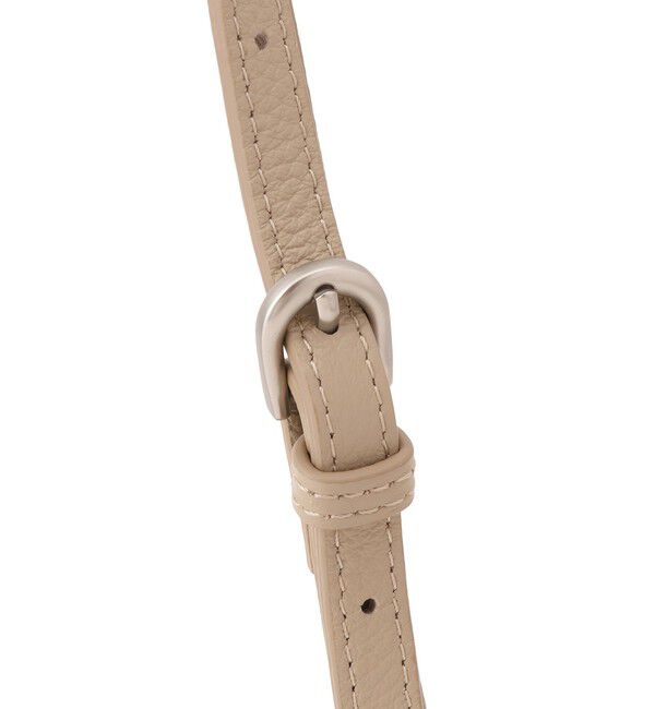 SALON adam et rope'「【WEB限定】【WS（ドゥーブル）】ナチュラルレザーロングハンドルバッグ」|ハンドバッグ|