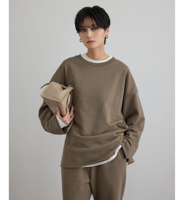 SALON adam et rope'「【WEB限定】【WS（ドゥーブル）】ナチュラルレザーロングハンドルバッグ」|ハンドバッグ|