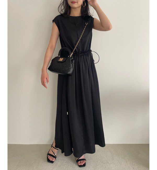 VIS「ウエストリボンドッキングワンピース」|ワンピース|