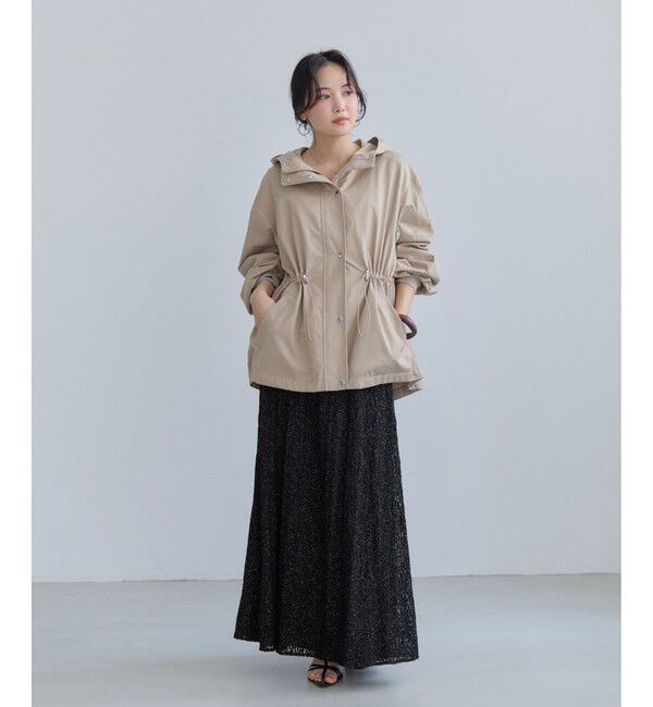 VIS「ラメレースフレアスカート」|スカート|