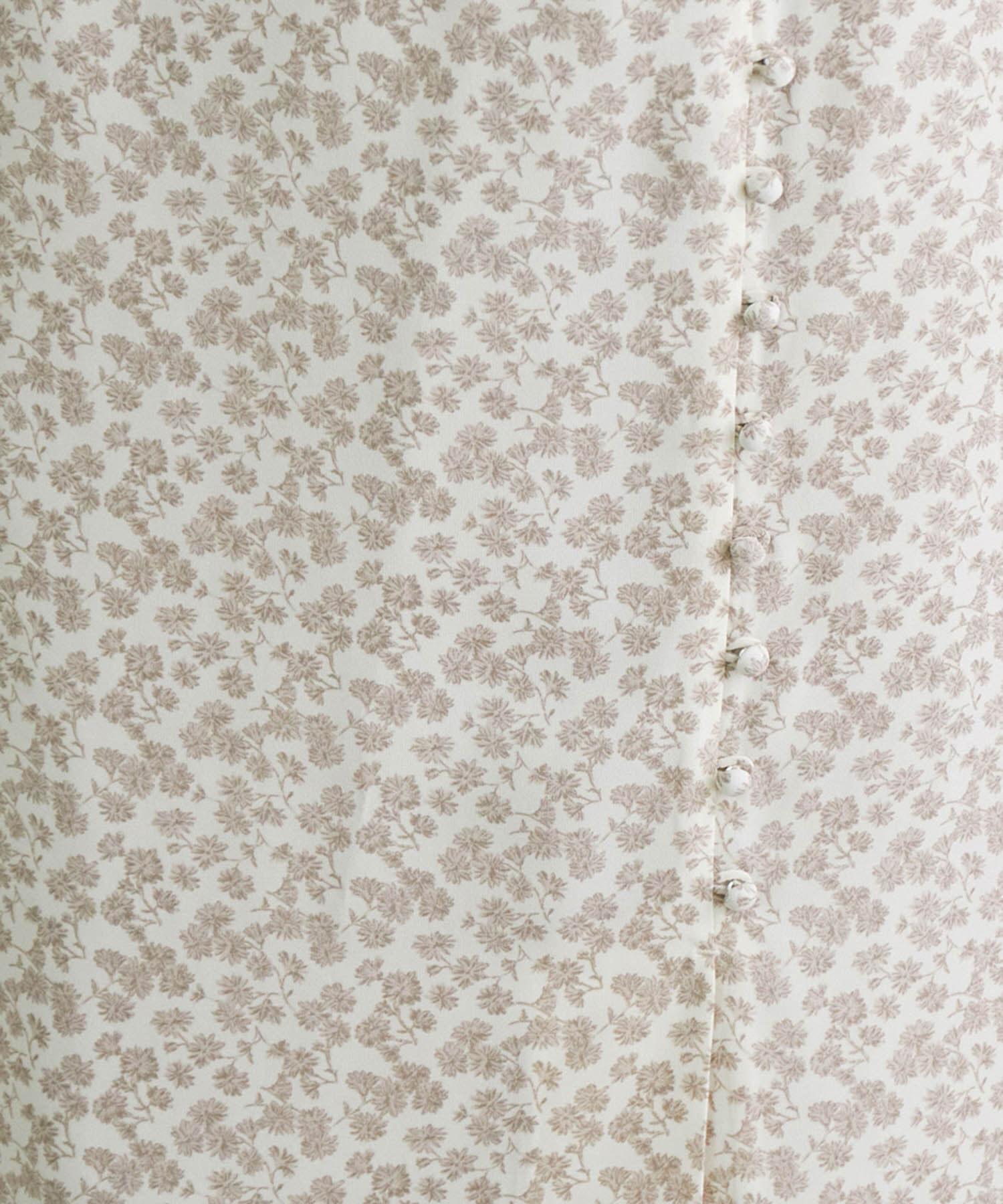 Rope&rsquo;Picnic「フラワープリントくるみ釦ラップスカート」|スカート|