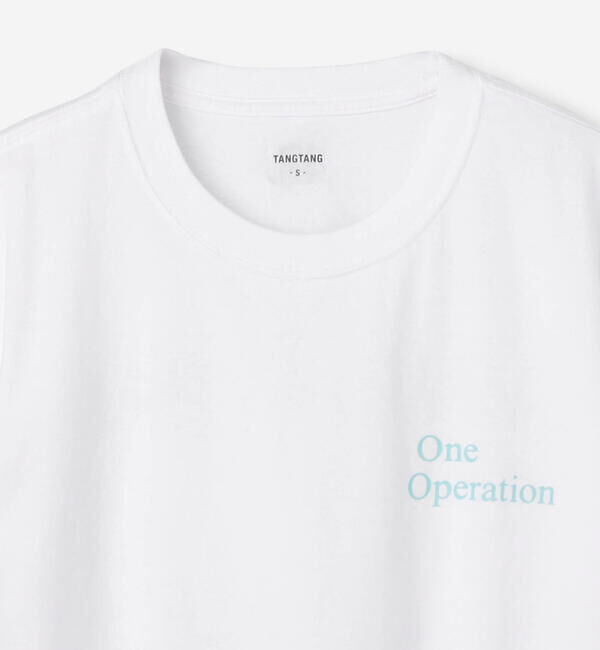 「TANGTANG | 半袖Tシャツ ONE OPE LACK WOMEN」|Tシャツ・カットソー|