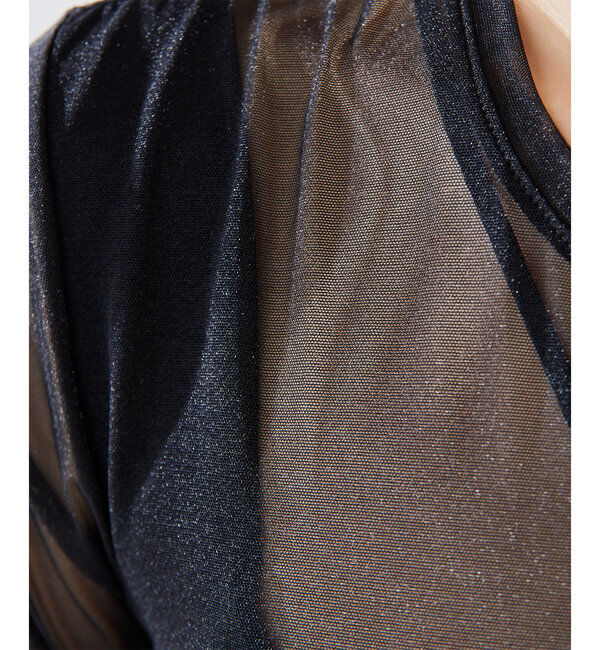  「【NICENICE MOMENT】MESH LS SHELL」|インナー|