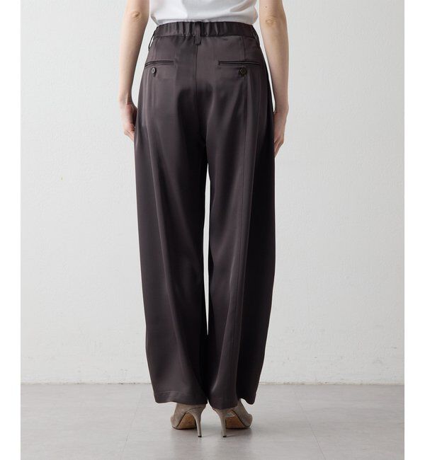 Drawing Numbers「【Drawing Numbers】ダブルサテンコクーンパンツ」|チノ|