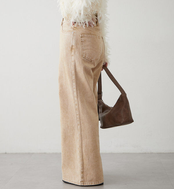  「【新色ブルー登場！】フレアデニム」|デニム|