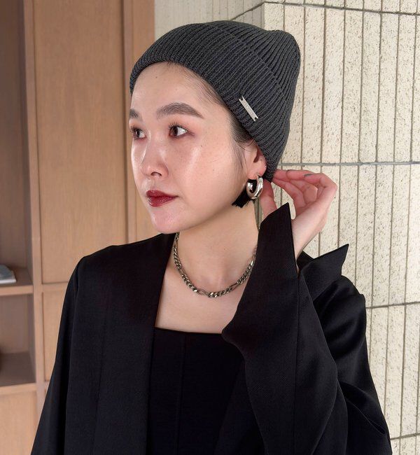  「【tani企画】コットンビーニー」|ハット|グレー