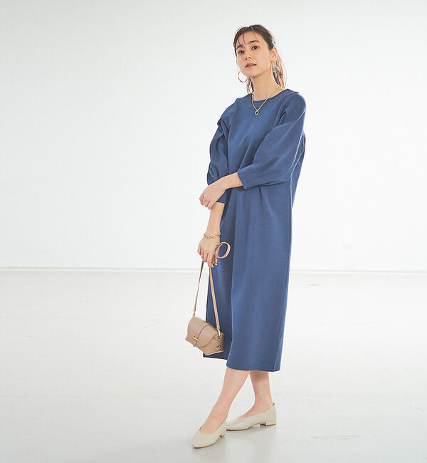 Rouge vif「ボリュームスリーブダンボールワンピース」|ワンピース|