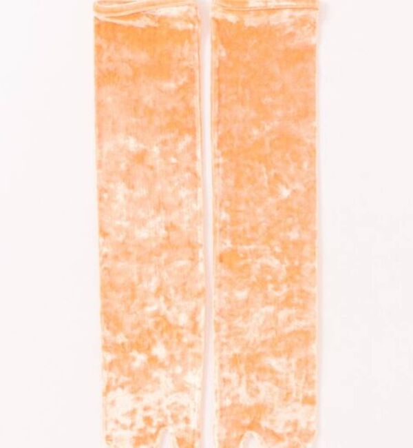 Rouge vif「【Keena/キーナ】ベルベットソックスロング/靴下/丈長め/足袋/ベロア【WE」|ソックス|