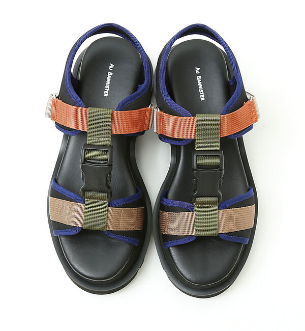 AU BANNISTER「【軽量】リリースバックルスポーツサンダル」|サンダル|