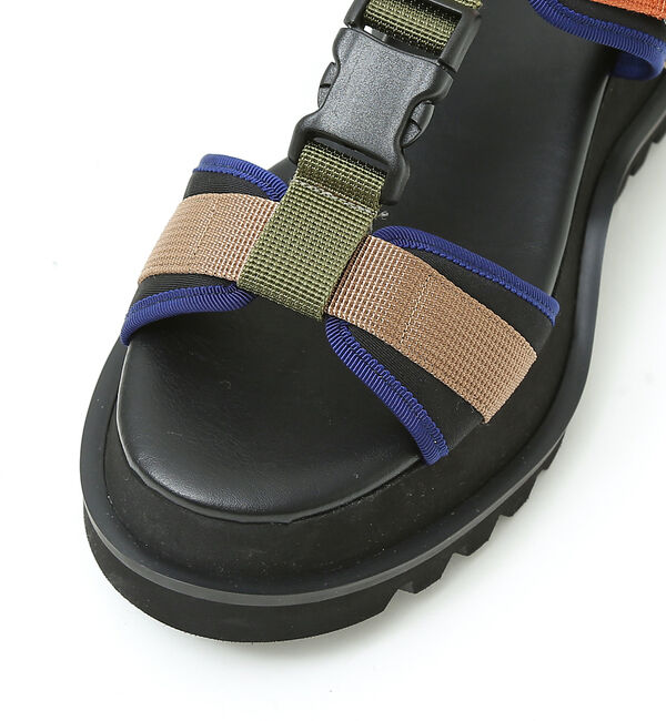 AU BANNISTER「【軽量】リリースバックルスポーツサンダル」|サンダル|