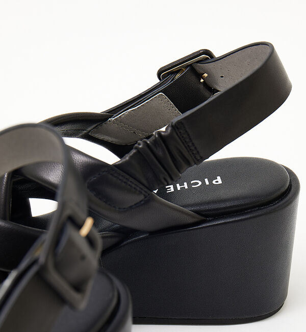 AU BANNISTER「ウェッジソールクロスサンダル」|サンダル|