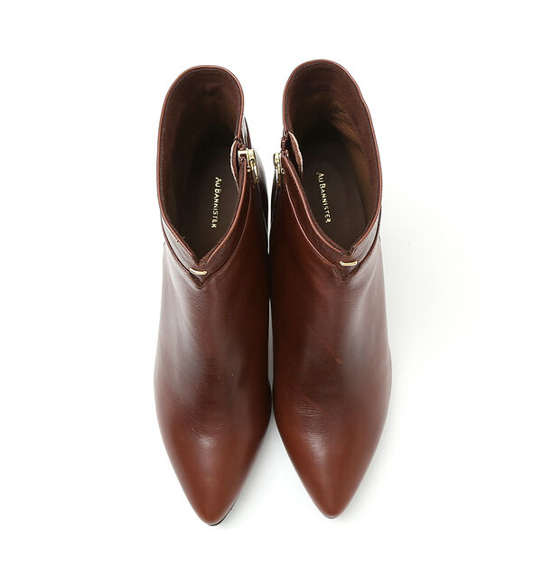 AU BANNISTER「【スノーソール】ポインテッドカットブーツ」|ショートブーツ|