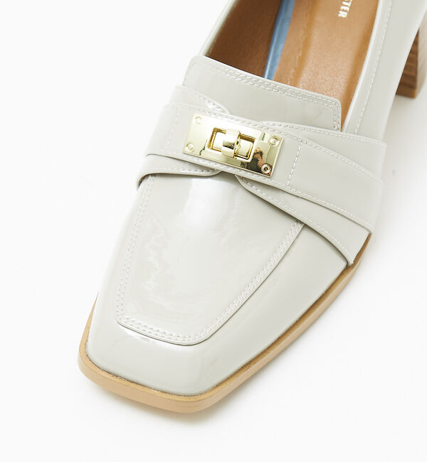 AU BANNISTER「【晴雨兼用】ヒールアップローファー」|レインシューズ|