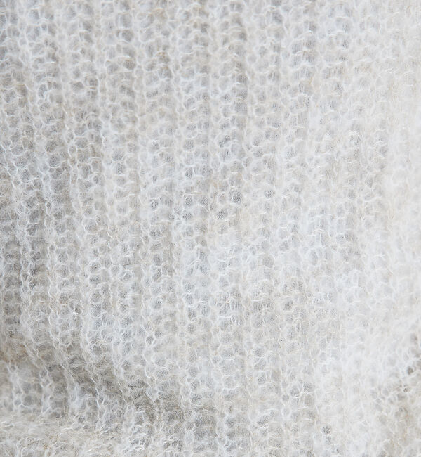 abahouse mavie「ローゲージシースルーニットプルオーバー」|ニット・セーター|