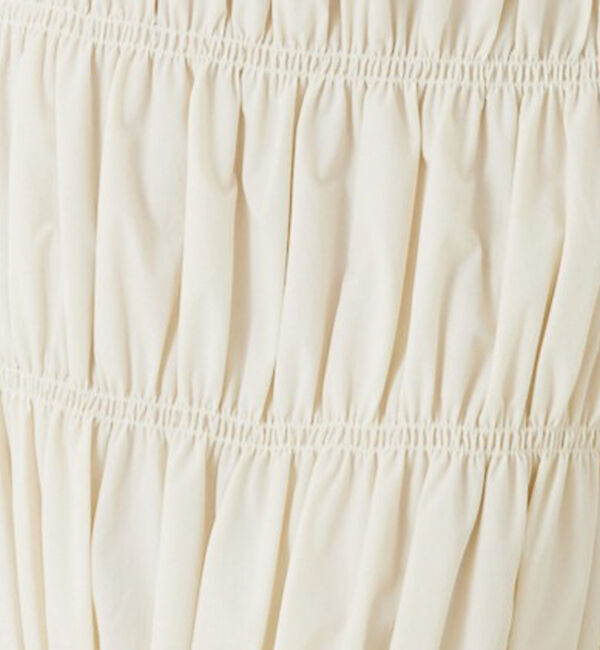 abahouse mavie「シャーリングスカート」|スカート|