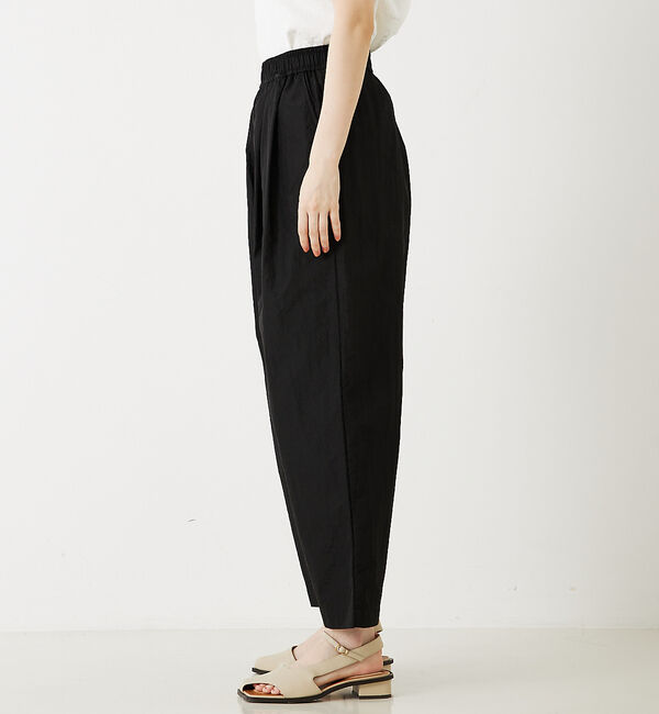 abahouse mavie「シャイニータフタワイドテーパードパンツ」|その他|