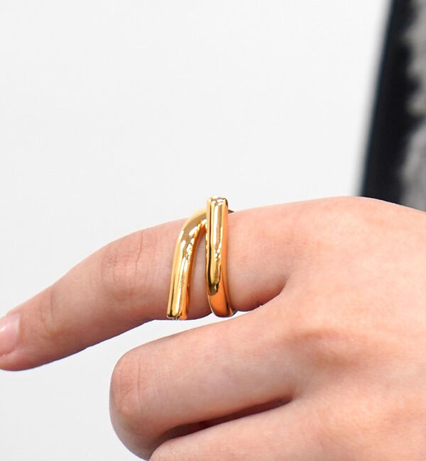 abahouse mavie「【NOVA】サージカルステンレスWシャインリング」|リング|