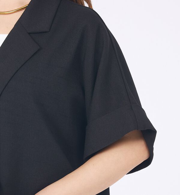 abahouse mavie「【大好評につき再登場！】ハーフスリーブジャケット【予約】」|テーラードジャケット|