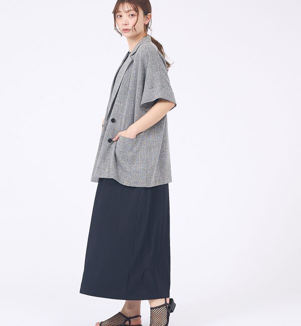 abahouse mavie「【大好評につき再登場！】ハーフスリーブジャケット【予約】」|テーラードジャケット|