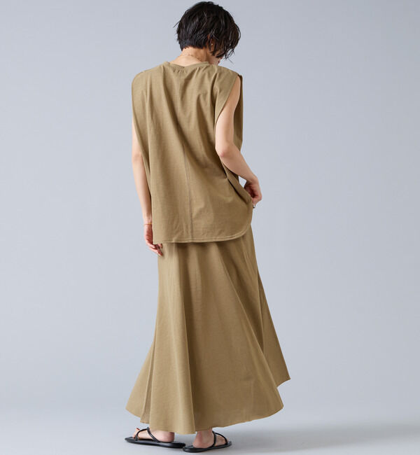 Liesse「【定番】カットソーフレアスカート」|スカート|