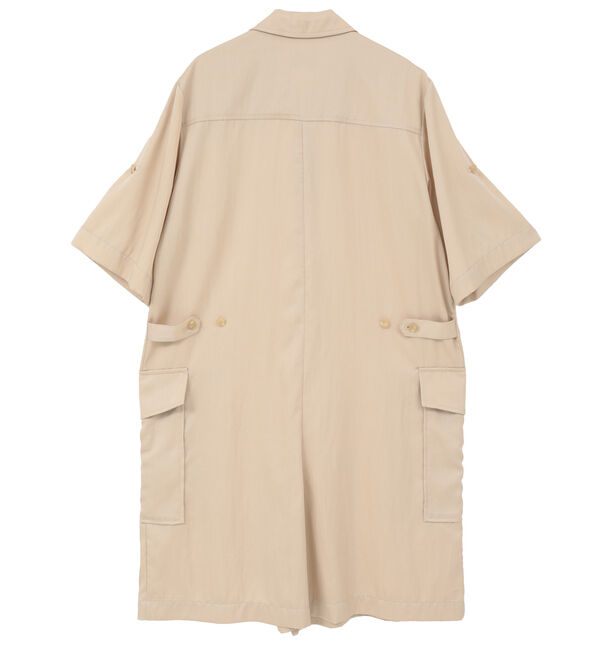 SOFFITTO「《接触冷感》フロントファスナーサロペット」|オールインワン|