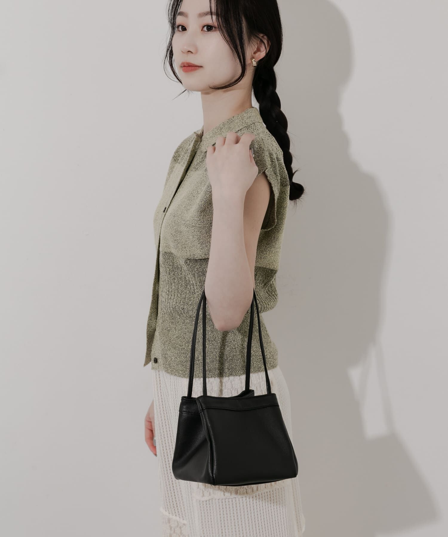 SMELLY「スクエアミニバッグ」|ハンドバッグ|