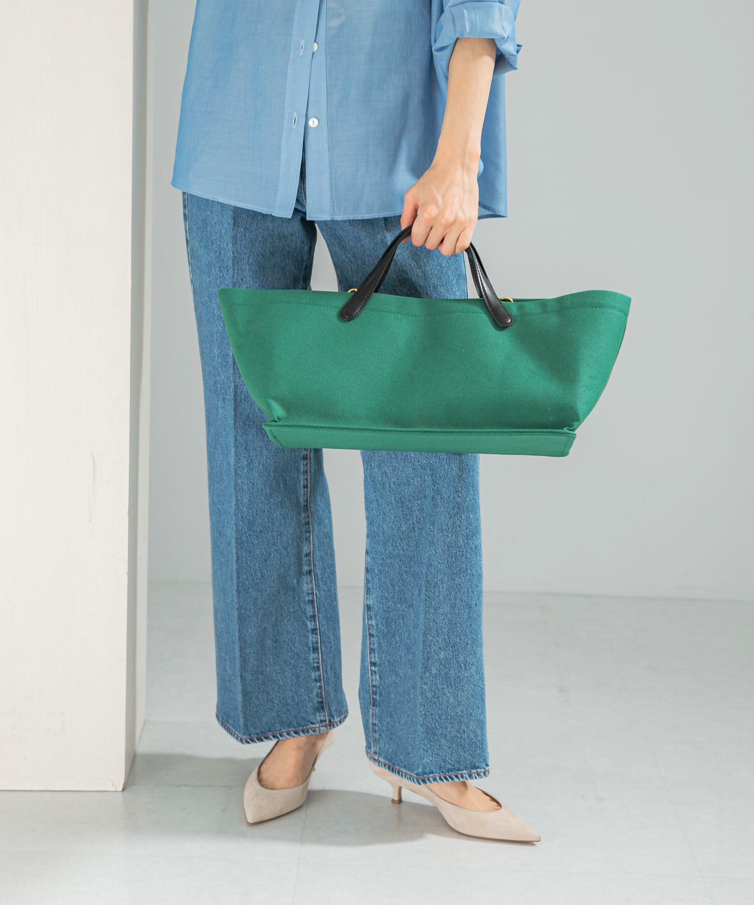 URBAN RESEARCH ROSSO「ARTESANOS　CANVAS BAG」|その他|グリーン