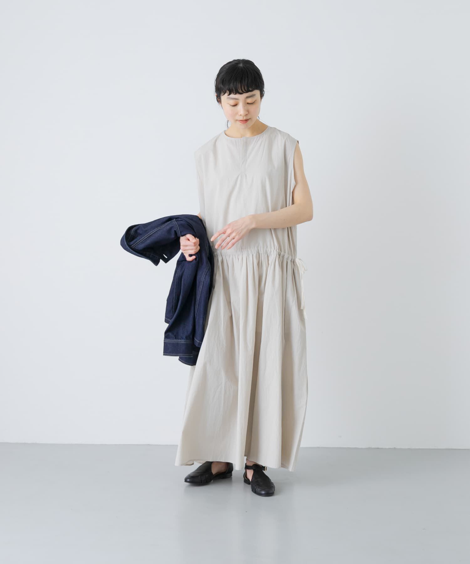 かぐれ「タイプライターギャザーワンピース」|ワンピース|