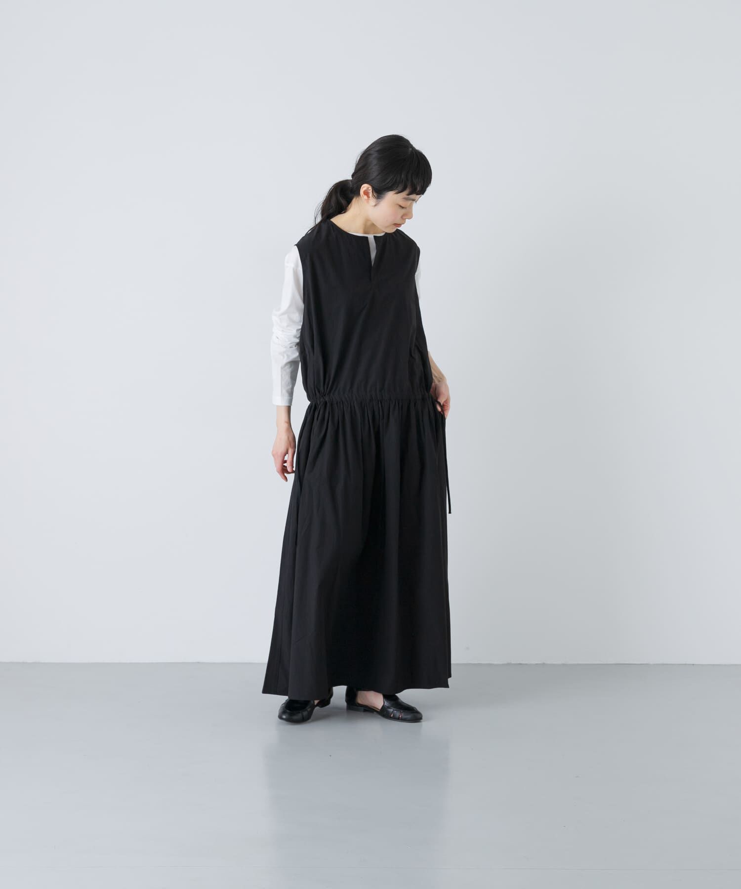 かぐれ「タイプライターギャザーワンピース」|ワンピース|