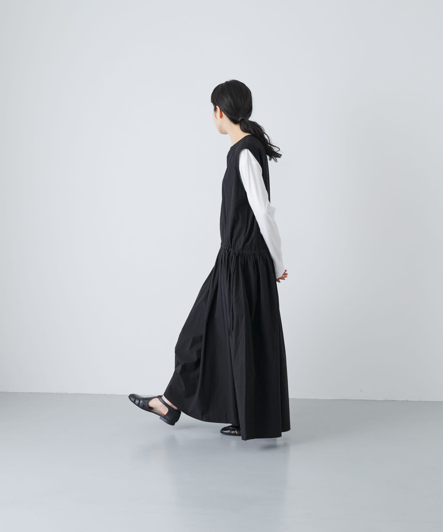 かぐれ「タイプライターギャザーワンピース」|ワンピース|