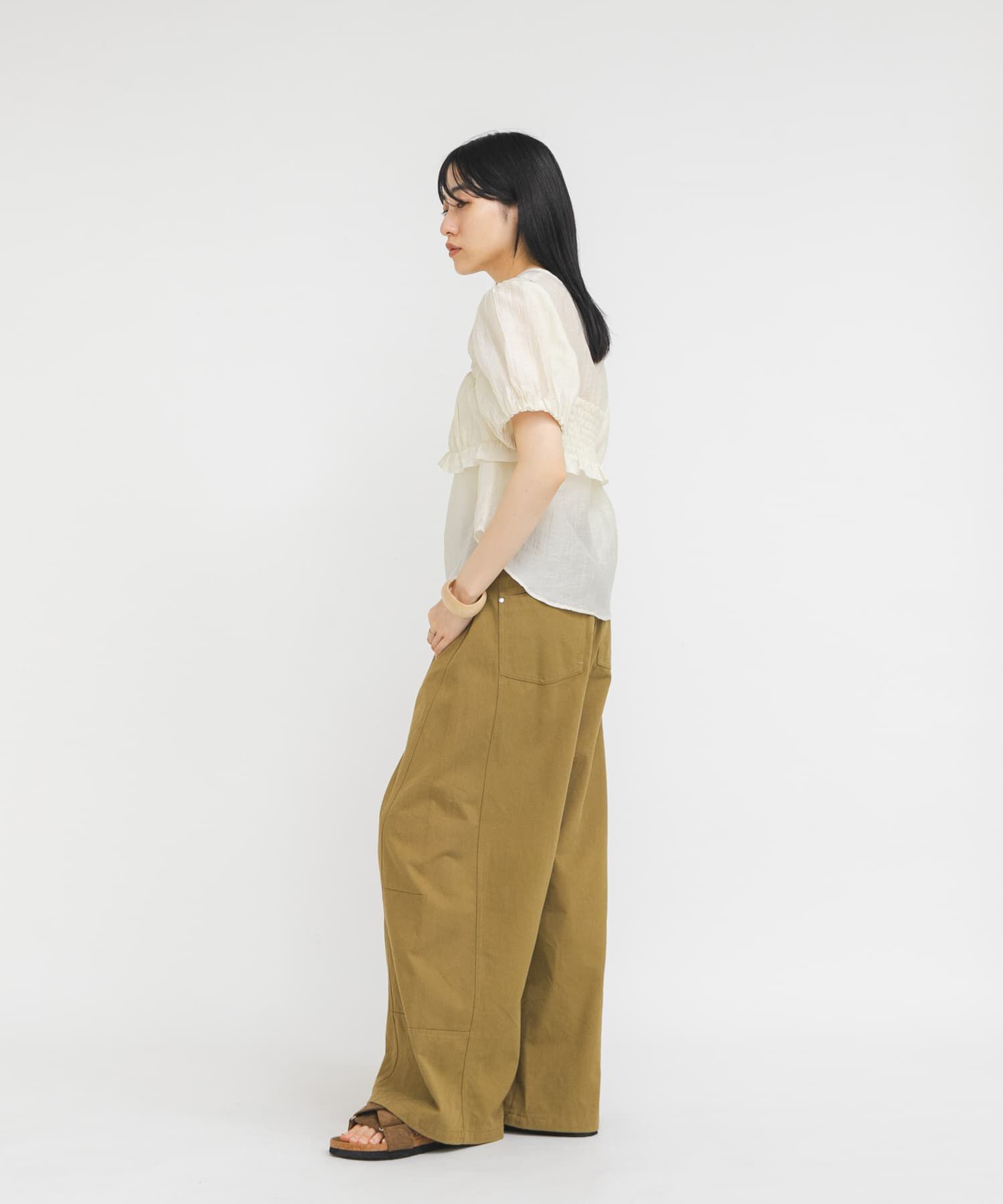  「ブラトップビスチェSETブラウス」|シャツ・ブラウス|