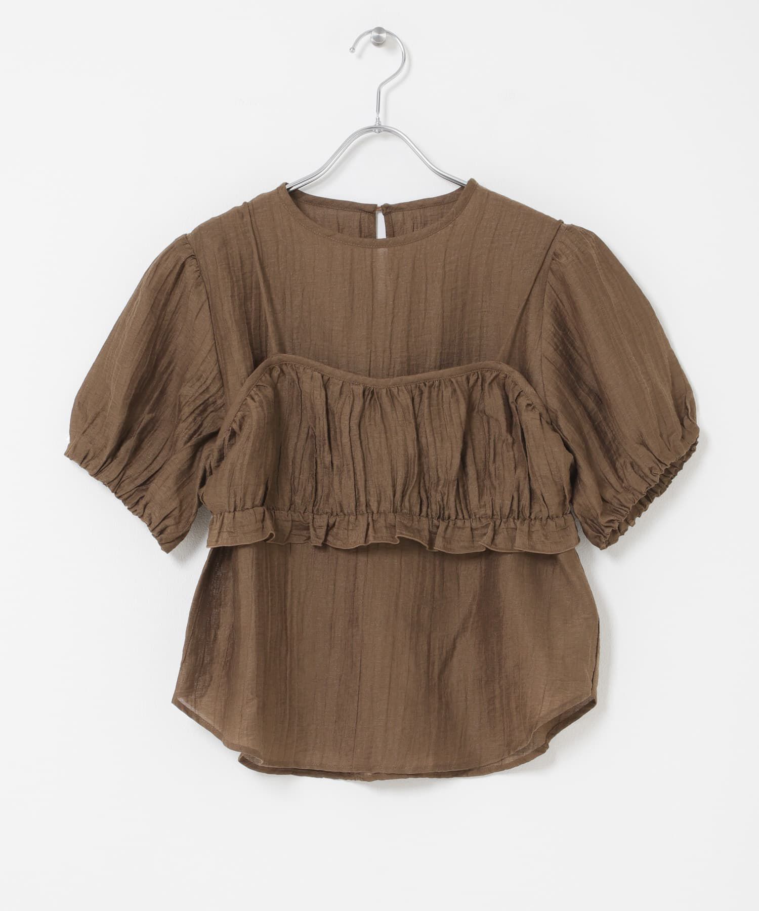  「ブラトップビスチェSETブラウス」|シャツ・ブラウス|