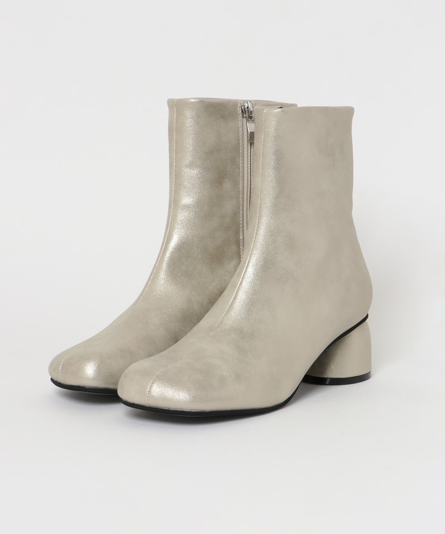 SENSE OF PLACE by URBAN RESEARCH「ヴィンテージライクメタリックブーツ」|ショートブーツ|