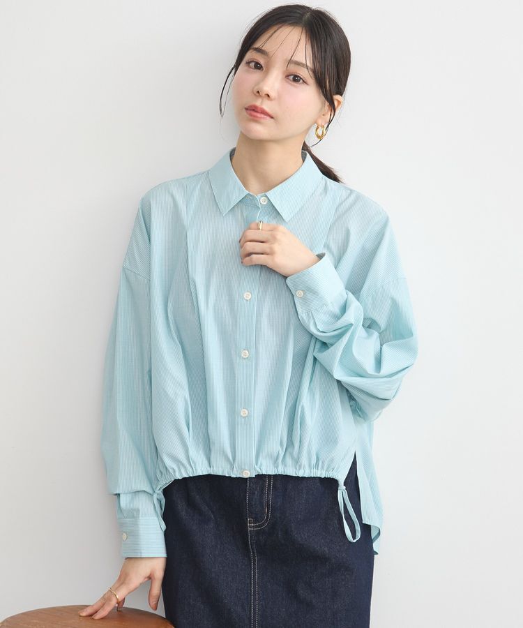 earth music&ecology「TRキュプラドロスロシャツ」|シャツ・ブラウス|