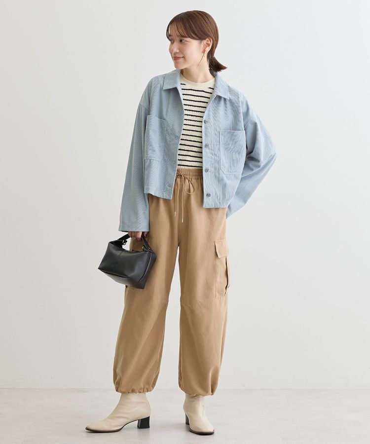 Green Parks「プチケーブルクルーネックニットプルオーバー」|ニット・セーター|