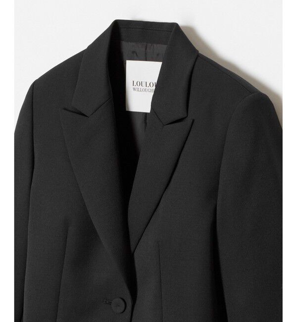 LOULOU WILLOUGHBY「【LOULOU WILLOUGHBY】ルマーノツイルショートジャケット」|テーラードジャケット|
