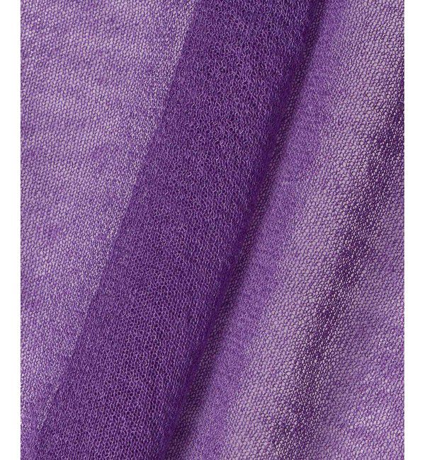 allureville「シアーラミスキッパーカーディガン」|ニット・セーター|