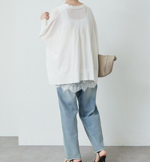  「シアーVネックカーディガン」|カーディガン|