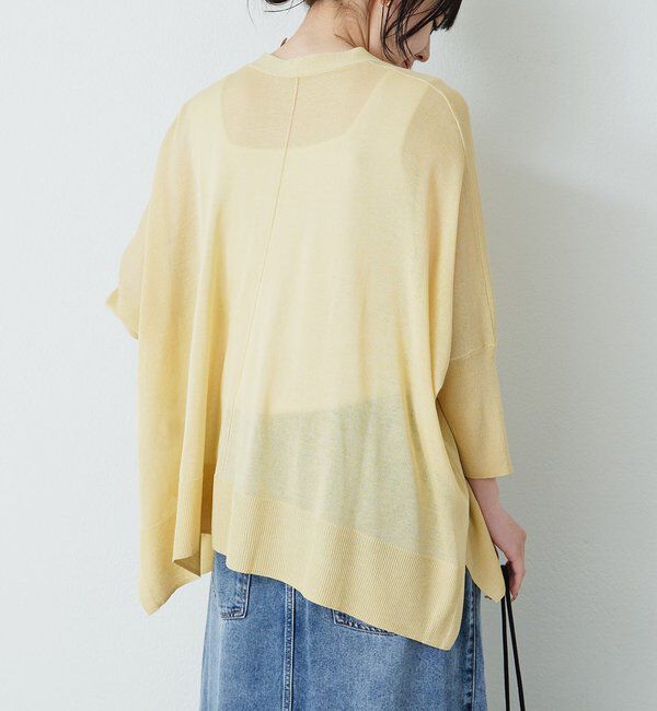  「シアーVネックカーディガン」|カーディガン|