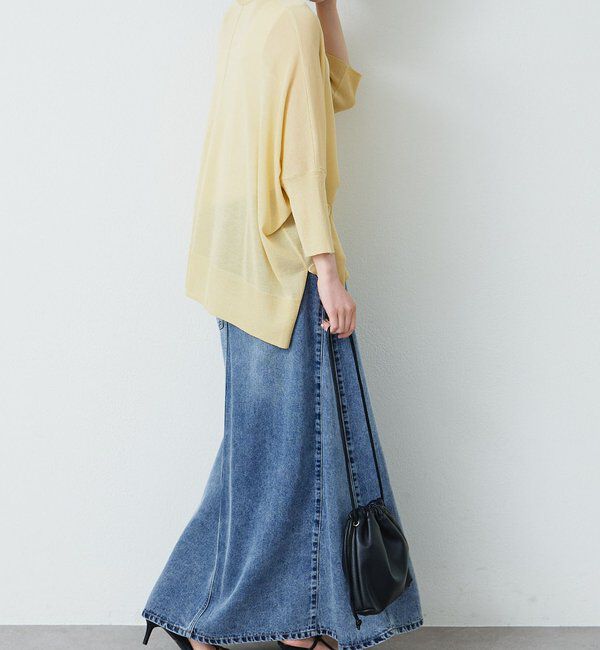  「シアーVネックカーディガン」|カーディガン|