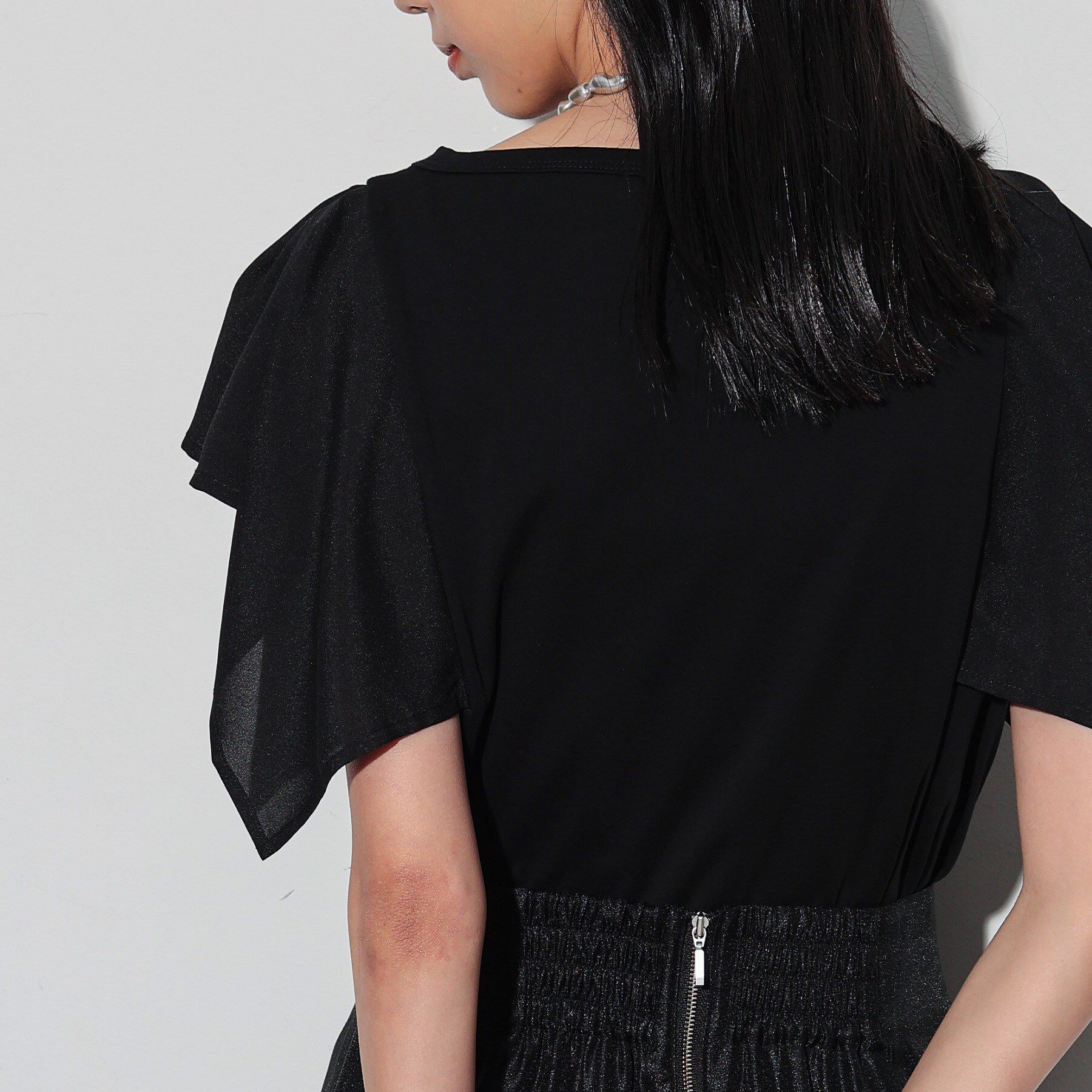 GALLEST「ハンカチーフスリーブTシャツ」|Tシャツ・カットソー|