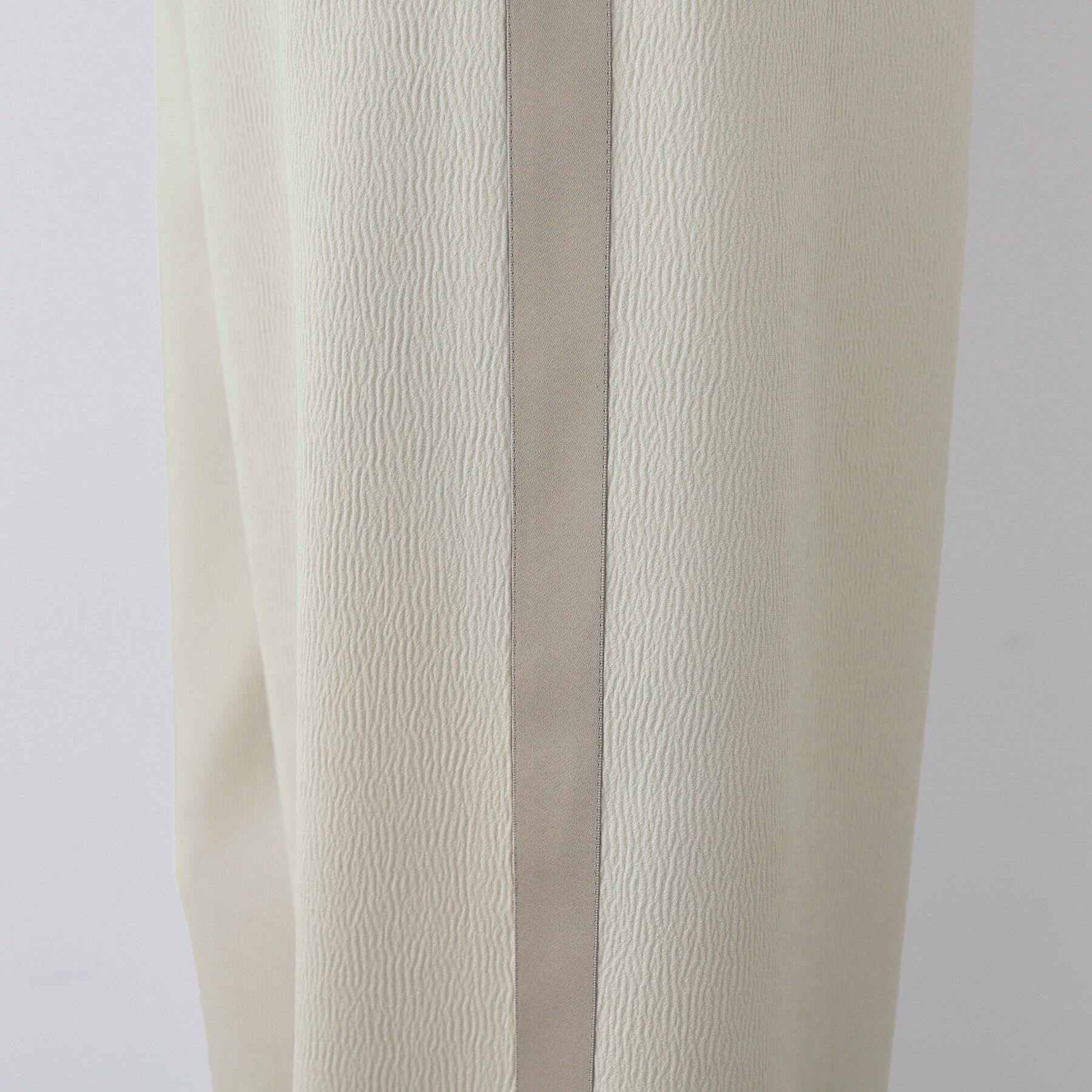 INDIVI「【日本製／SETUP可能】サイドライン ワイドパンツ」|その他|