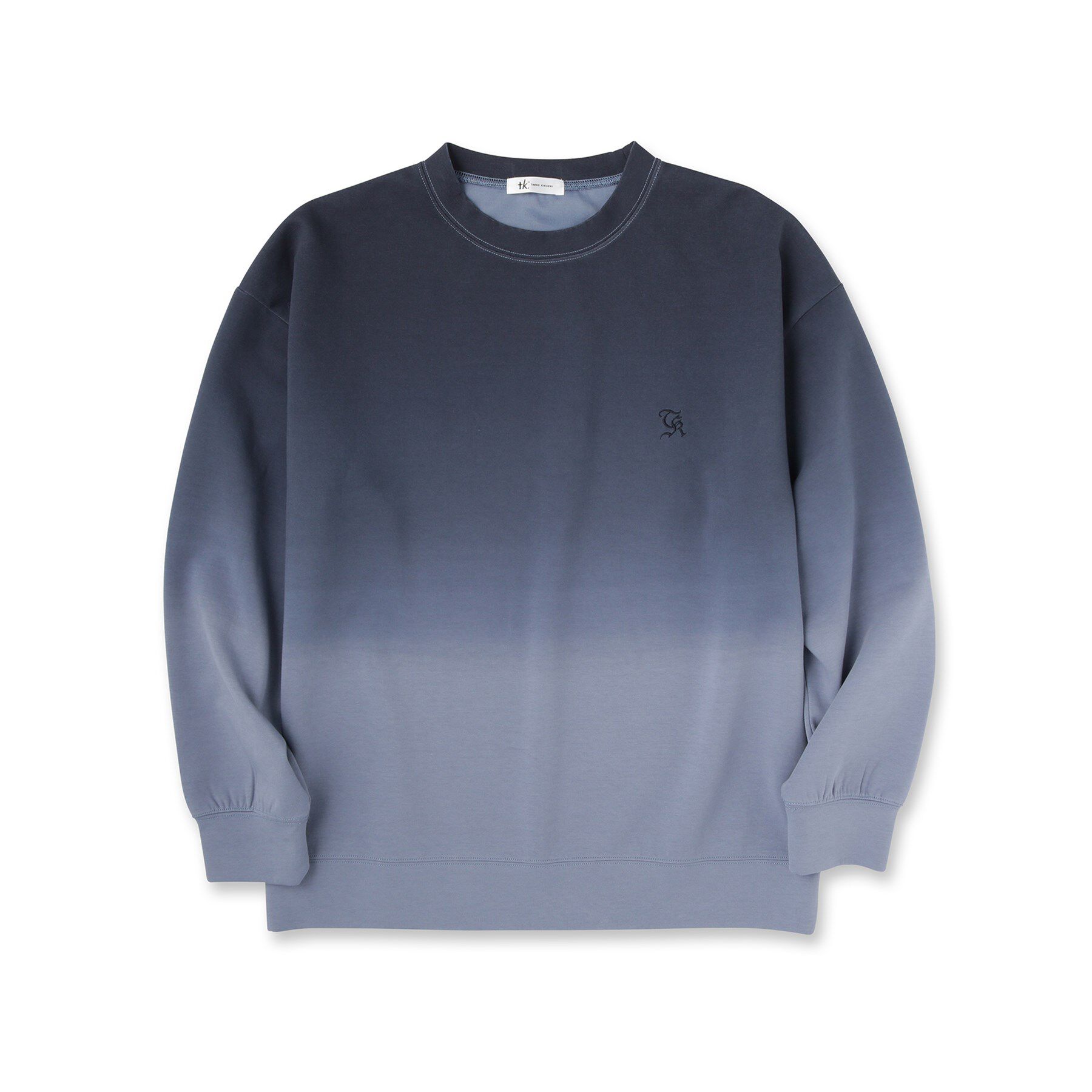 tk.TAKEO KIKUCHI「グラデーションダイ・ダンボールスウェット」|パーカー|